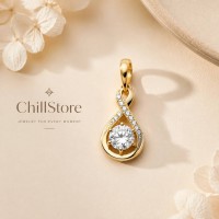آویز(تو گردنی) نگین دار آویز(تو گردنی) نگین دار