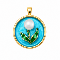آویز مینا کاری